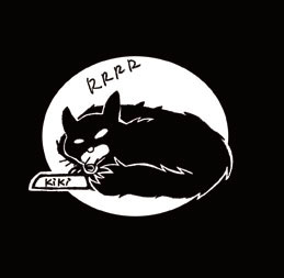 Le chat noir de l'anarchie roupille